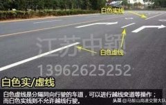 道路交通標線圖文講解，僅花1分鐘讓你快速看懂，再也不會被違章扣分