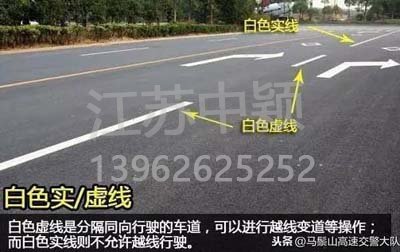 道路交通標(biāo)線圖文講解，僅花1分鐘讓你快速看懂，再也不會(huì)被違章扣分